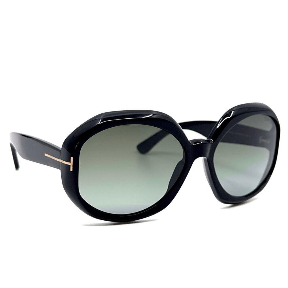 NEW!!! TOM FORD Georgia-02 Sunglasses TF1011 01B Authentic